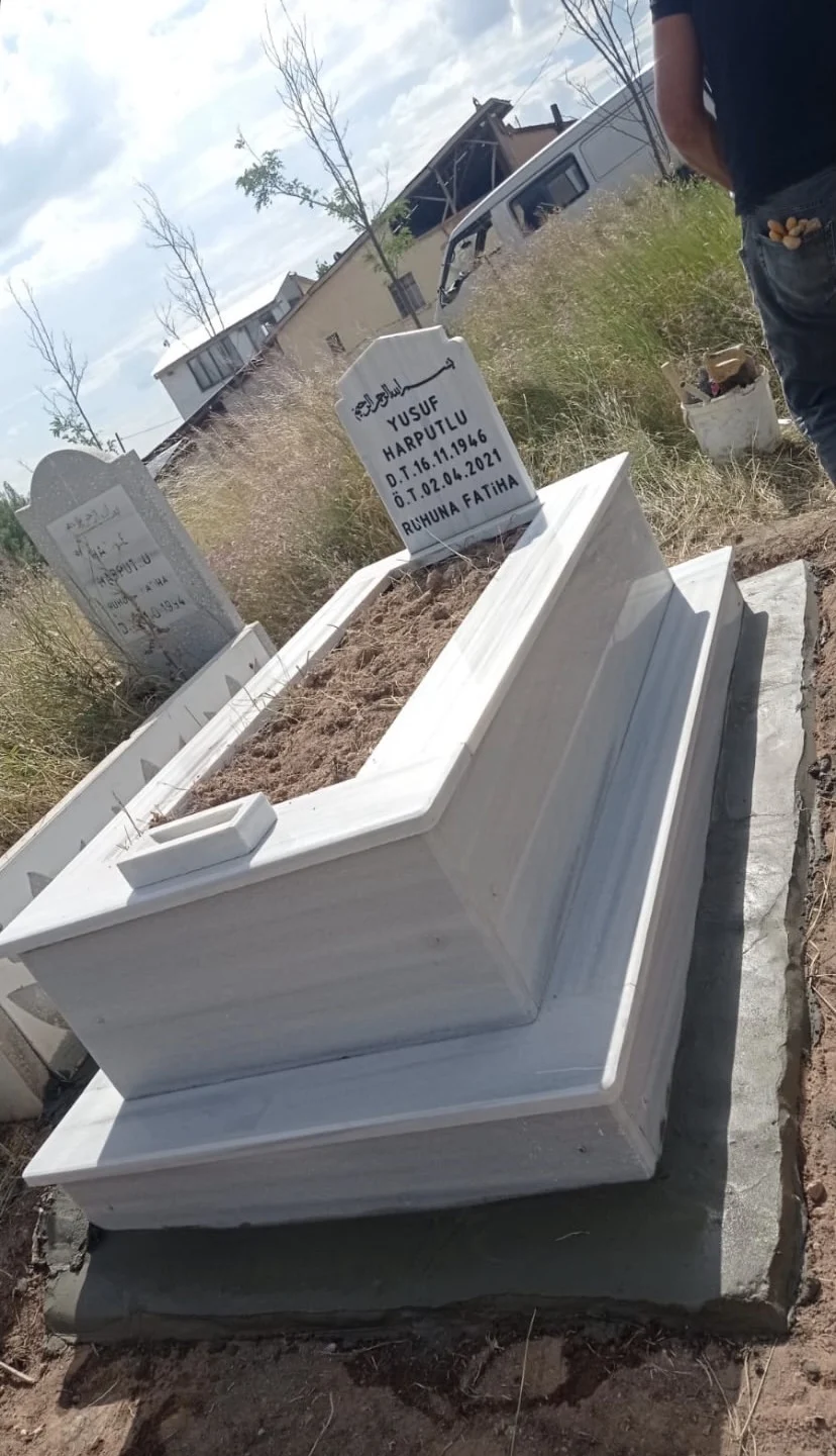 Sivas beyaz mermer mezar yapımı